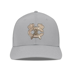 Chicago Blackhawks Levelwear Rise Copper Insignia Flex Hat - Gray - NHL