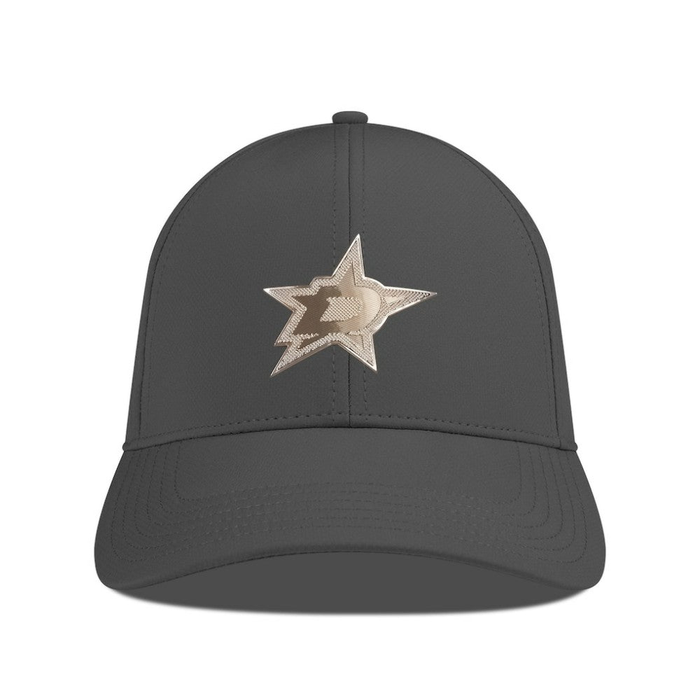 Dallas Stars Levelwear Ascend Copper Insignia Vented Adjustable Hat - Charcoal - NHL