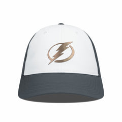 Tampa Bay Lightning Levelwear Endure Copper Insignia Adjustable Hat - White/Charcoal - NHL