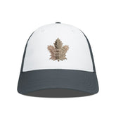 Toronto Maple Leafs Levelwear Endure Copper Insignia Adjustable Hat - White/Charcoal - NHL