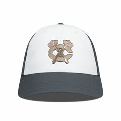 Chicago Blackhawks Levelwear Endure Copper Insignia Adjustable Hat - White/Charcoal - NHL