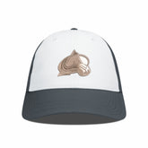 Colorado Avalanche Levelwear Endure Copper Insignia Adjustable Hat - White/Charcoal - NHL