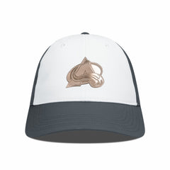 Colorado Avalanche Levelwear Endure Copper Insignia Adjustable Hat - White/Charcoal - NHL