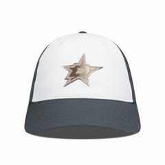 Dallas Stars Levelwear Endure Copper Insignia Adjustable Hat - White/Charcoal - NHL