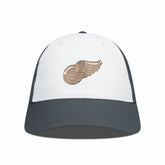 Detroit Red Wings Levelwear Endure Copper Insignia Adjustable Hat - White/Charcoal - NHL