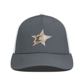 Dallas Stars Levelwear Signal Copper Insignia Trucker Adjustable Hat - Charcoal/White - NHL