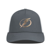 Tampa Bay Lightning Levelwear Signal Copper Insignia Trucker Adjustable Hat - Charcoal/White - NHL