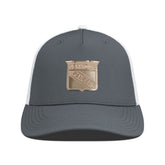 New York Rangers Levelwear Signal Copper Insignia Trucker Adjustable Hat - Charcoal/White - NHL
