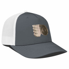 Philadelphia Flyers Levelwear Signal Copper Insignia Trucker Adjustable Hat - Charcoal/White - NHL