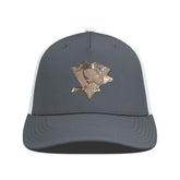 Pittsburgh Penguins Levelwear Signal Copper Insignia Trucker Adjustable Hat - Charcoal/White - NHL