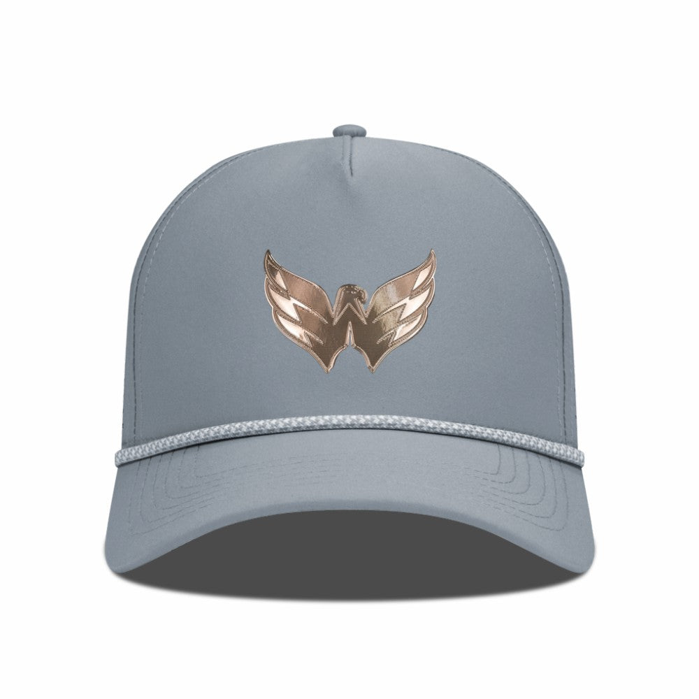 Washington Capitals Levelwear Gordon Copper Insignia Vented Adjustable Hat - Gray - NHL