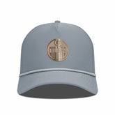 Edmonton Oilers Levelwear Gordon Copper Insignia Vented Adjustable Hat - Gray - NHL