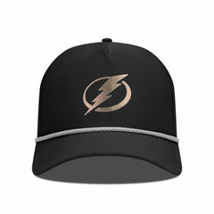 Tampa Bay Lightning Levelwear Gordon Copper Insignia Vented Adjustable Hat - Black - NHL