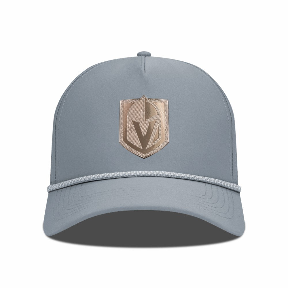 Vegas Golden Knights Levelwear Gordon Copper Insignia Vented Adjustable Hat - Gray - NHL