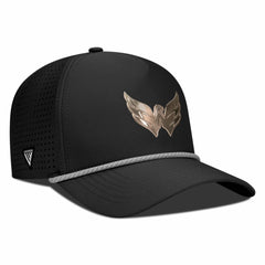 Washington Capitals Levelwear Gordon Copper Insignia Vented Adjustable Hat - Black - NHL