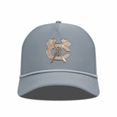 Chicago Blackhawks Levelwear Gordon Copper Insignia Vented Adjustable Hat - Gray - NHL