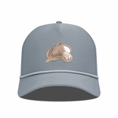 Colorado Avalanche Levelwear Gordon Copper Insignia Vented Adjustable Hat - Gray - NHL