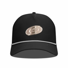 Carolina Hurricanes Levelwear Gordon Copper Insignia Vented Adjustable Hat - Black - NHL