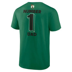 Boston Celtics #1 Dad Jersey T-Shirt Kelly Green - NBA