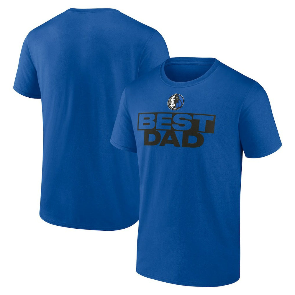 Dallas Mavericks Greatest Dad T-Shirt Blue - NBA