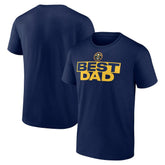 Denver Nuggets Greatest Dad T-Shirt Navy - NBA
