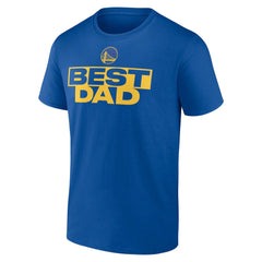 Golden State Warriors Greatest Dad T-Shirt Royal - NBA