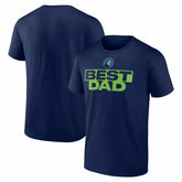 Minnesota Timberwolves Greatest Dad T-Shirt Navy - NBA