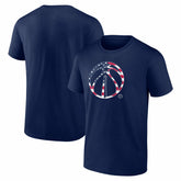 Washington Wizards Flag Logo T-Shirt Navy - NBA