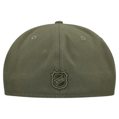 Pittsburgh Penguins New Era Military Appreciation Flag 59FIFTY Fitted Hat - Olive - NHL