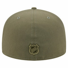 New York Rangers New Era Military Appreciation Flag 59FIFTY Fitted Hat - Olive - NHL