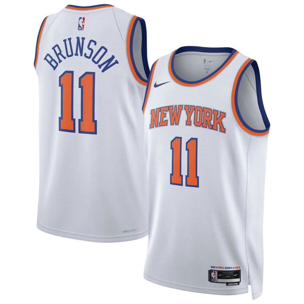 Jalen Brunson New York Knicks Unisex Swingman Jersey Association Edition White - NBA