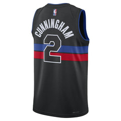 Cade Cunningham Detroit Pistons Unisex Swingman Jersey Statement Editi- Black - NBA