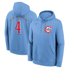 Pete Crow-Armstrong Chicago Cubs Nike Player Name & Number Club Fleece Pullover Hoodie - MLB
