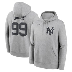 Aaron Judge New York Yankees Nike Player Name & Number Club Fleece Pullover Hoodie - MLB