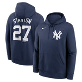 Giancarlo Stanton New York Yankees Nike Player Name & Number Club Fleece Pullover Hoodie - MLB
