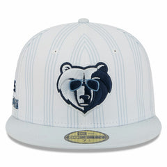 Memphis Grizzlies 2025/26 City Edition Alternate 59FIFTY Fitted Hat White - NBA