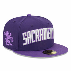 Sacramento Kings 2025/26 City Edition Alternate 59FIFTY Fitted Hat Purple - NBA