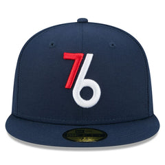 Philadelphia 76ers 2025/26 City Edition Alternate 59FIFTY Fitted Hat Navy - NBA