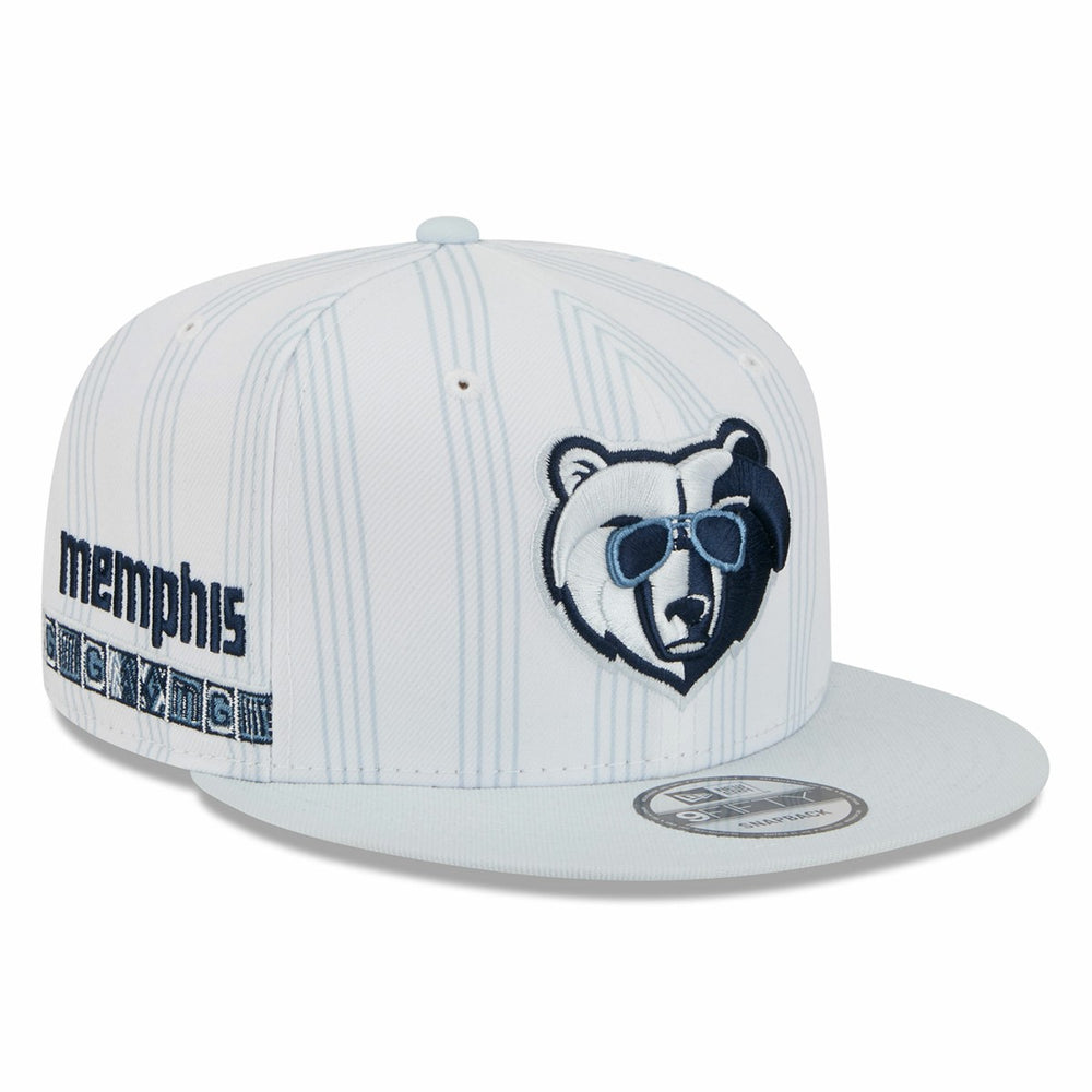 Memphis Grizzlies 2025/26 City Edition Alternate 9FIFTY Snapback Hat White - NBA