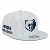 Memphis Grizzlies 2025/26 City Edition Alternate 9FIFTY Snapback Hat White - NBA
