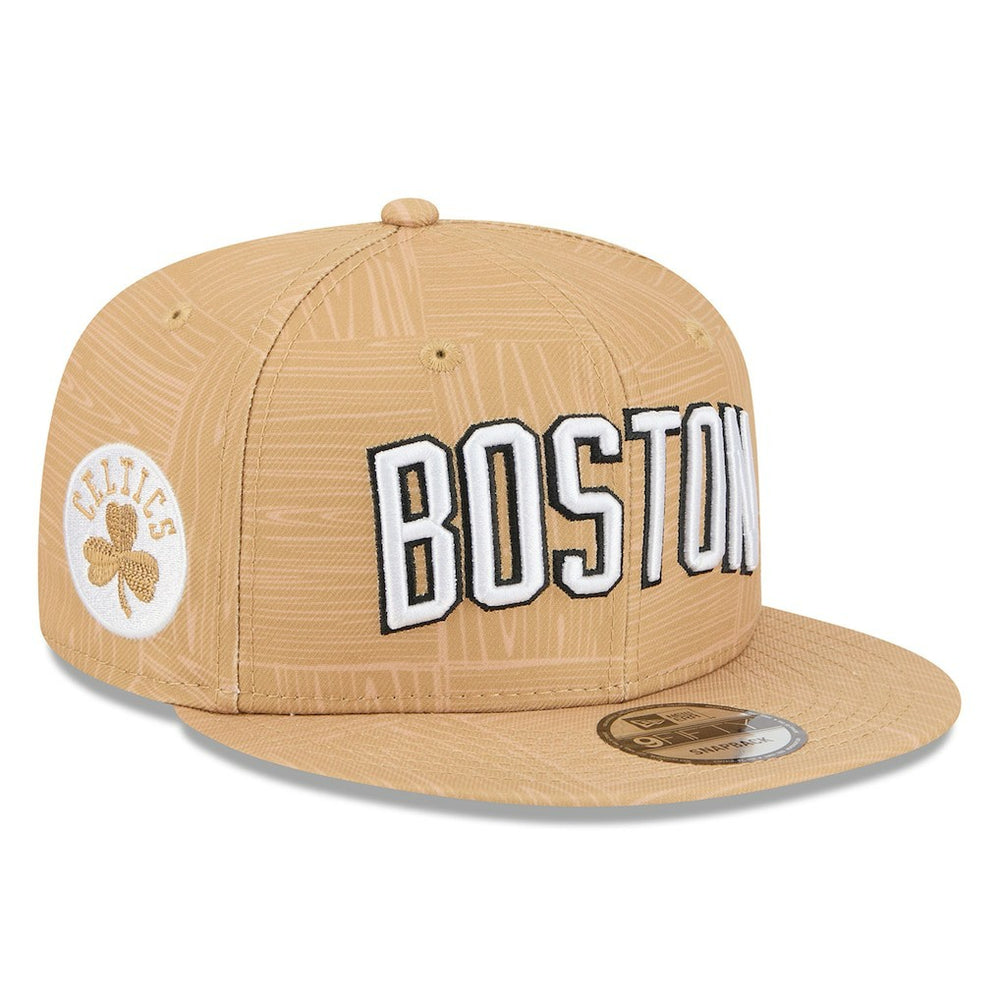 Boston Celtics 2025/26 City Edition Alternate 9FIFTY Snapback Hat Gold - NBA