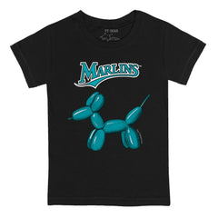 Miami Marlins Tiny Turnip Youth Balloon Dog T-Shirt - MLB