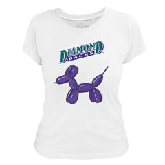 Arizona Diamondbacks Tiny Turnip Women's Balloon Dog T-Shirt - MLB