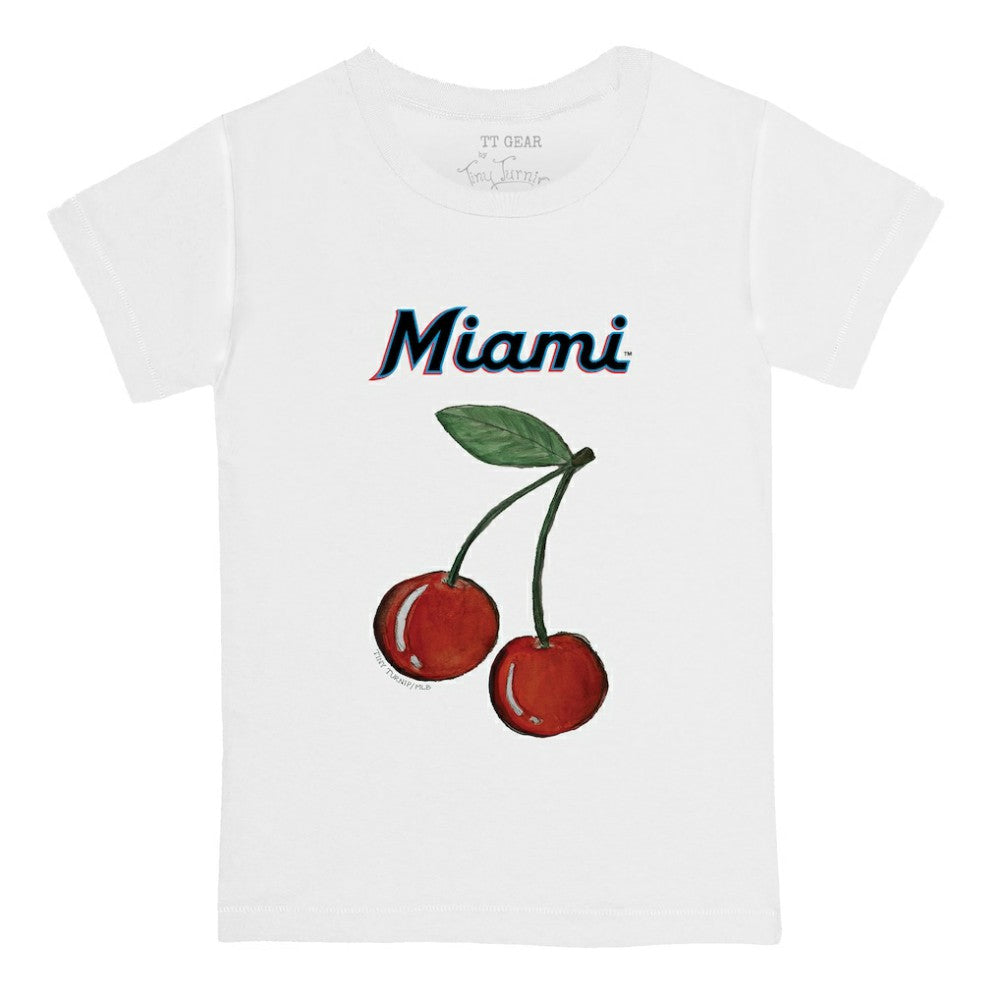 Miami Marlins Tiny Turnip Youth Cherries T-Shirt - MLB