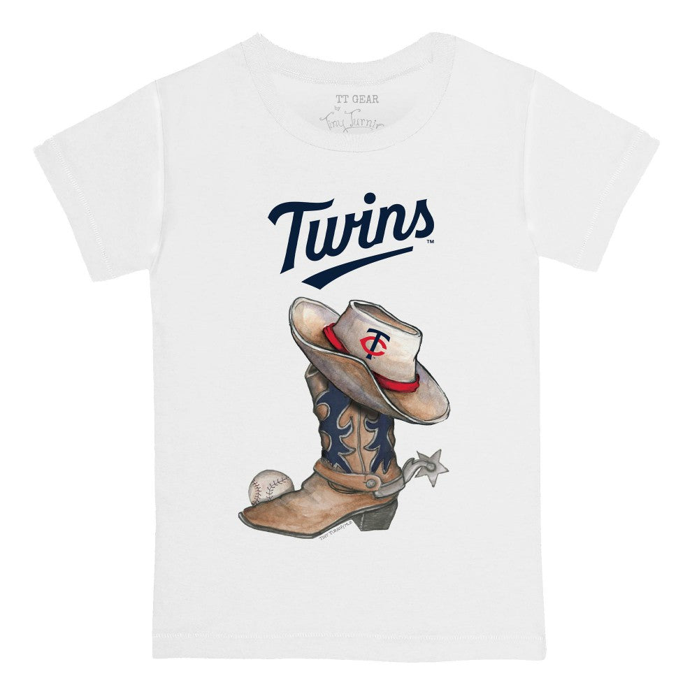 Minnesota Twins Tiny Turnip Youth Cowboy Boot T-Shirt - MLB