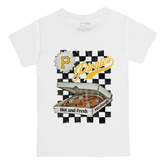 Pittsburgh Pirates Tiny Turnip Youth Pizza T-Shirt - MLB