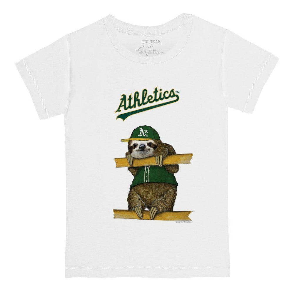 Athletics Tiny Turnip Youth Sloth T-Shirt - MLB