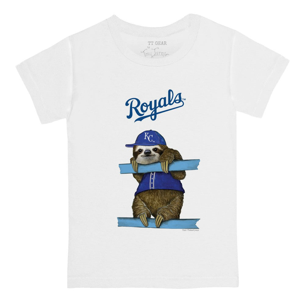 Kansas City Royals Tiny Turnip Youth Sloth T-Shirt - MLB