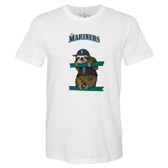 Seattle Mariners Tiny Turnip Unisex Sloth T-Shirt - MLB
