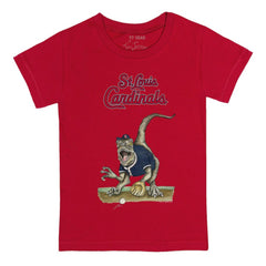 St. Louis Cardinals Tiny Turnip Youth Velociraptor T-Shirt - MLB
